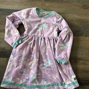 Matilda Jane Heart to Heart On Pointe Ballet Lap Dress Size 6 Purple